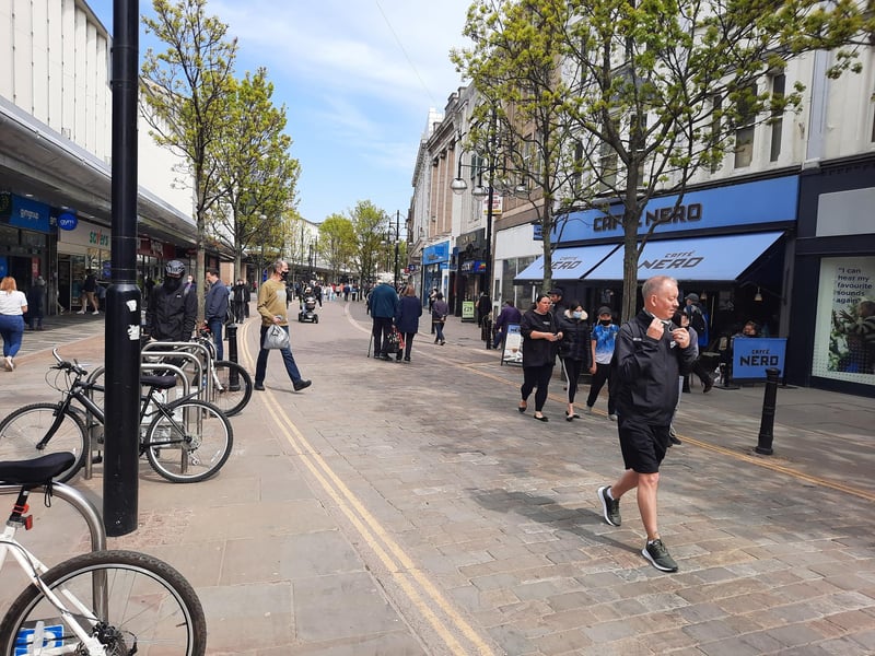 People have been making the most of the weather.
