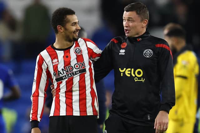 Iliman Ndiaye and Paul Heckingbottom have excelled for Sheffield United this season, not that the EFL judges think so: Darren Staples / Sportimage