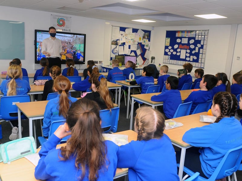 Classes get underway at Gomer Junior School in Gosport