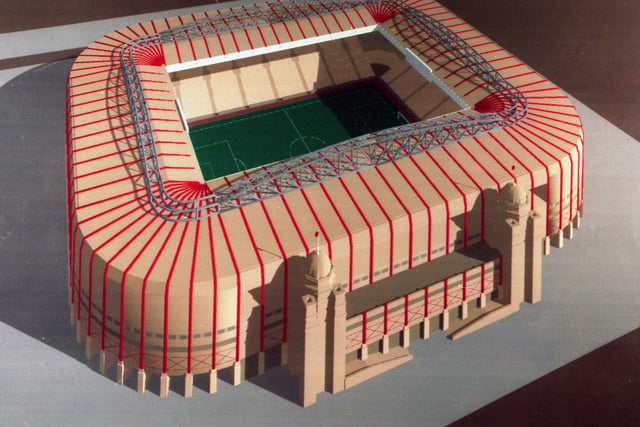 How the proposed A19 Sunderland ground was envisaged back in 1992.