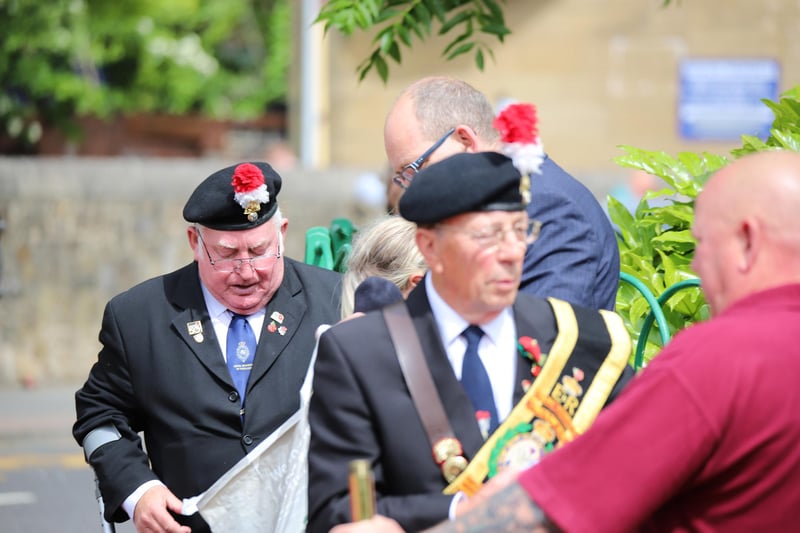 Ex-armed forces servicemen on Wearside observed the 77th anniversary of the Normandy landings.