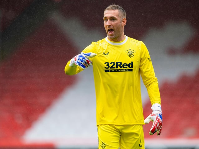 Made an early mistake that, on another night, could have made things very nervy for Rangers. Settled down and made a string of excellent saves.