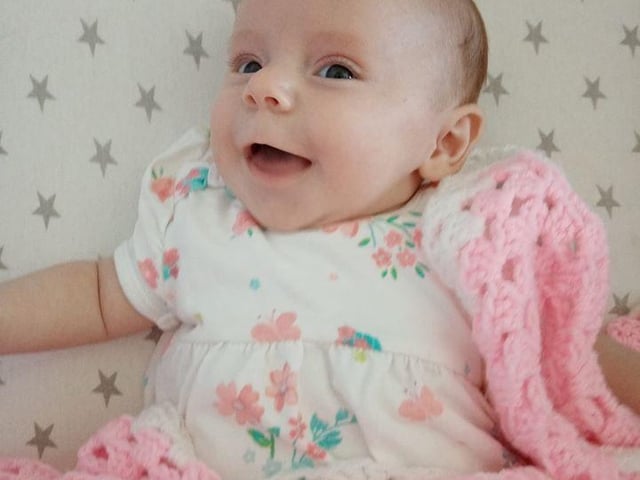 Maggie Gibson born 19/03/2020 at 7.43am weighing 5 lb 14 at King's Mill hospital.