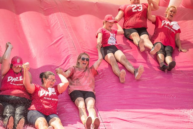 All the fun from the Race For Life Pretty Muddy 5k event in Graves Park, Sheffield, on June 10, 2023.