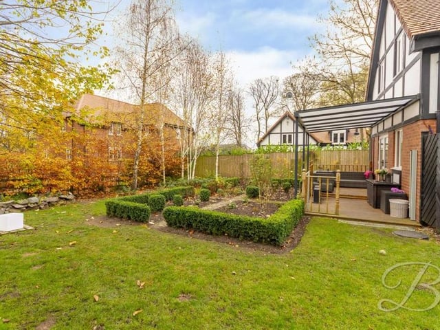 We have a never-ending supply of shots that show how attractive the garden is at The Park property.