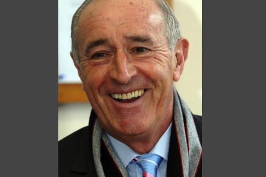 Len Goodman during a visit to Sheffield