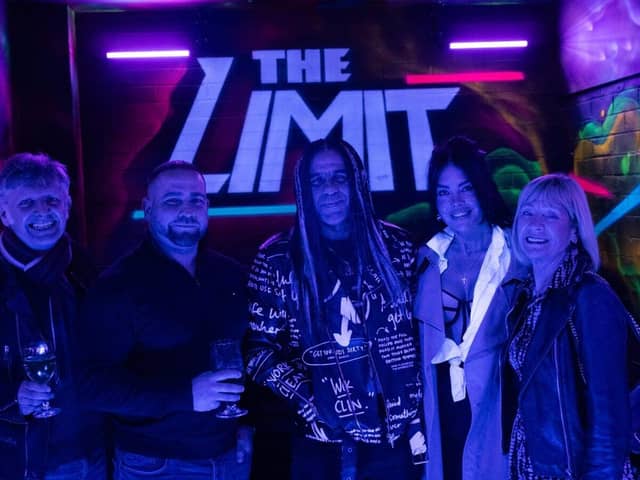Welcoming the arrival of The New Limit (left to right): Neil Anderson, author of ‘Take It To the Lim