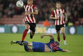 Ravel Morrison during a rare outing for Sheffield United: Simon Bellis/Sportimage