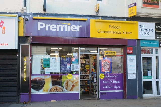 Premier Convenience Store in Commercial Road, Portsmouth is open during the lockdown. Picture: Sarah Standing (051120-7766)