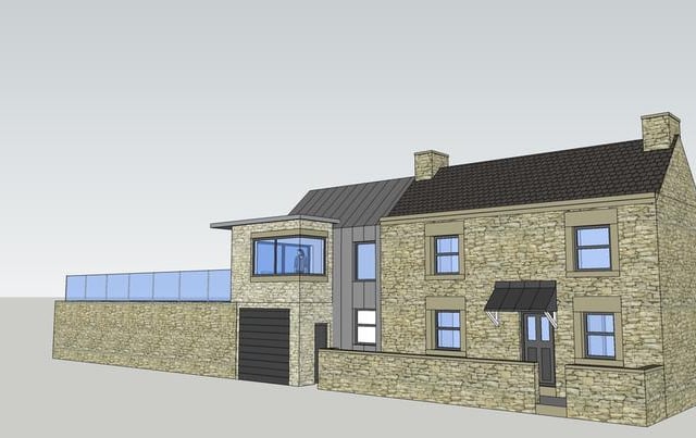 The property benefits from recently obtained full planning permission.