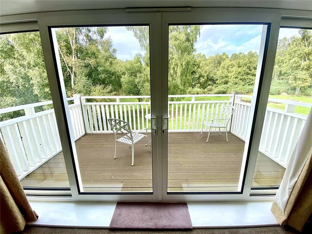 Master bedroom balcony.