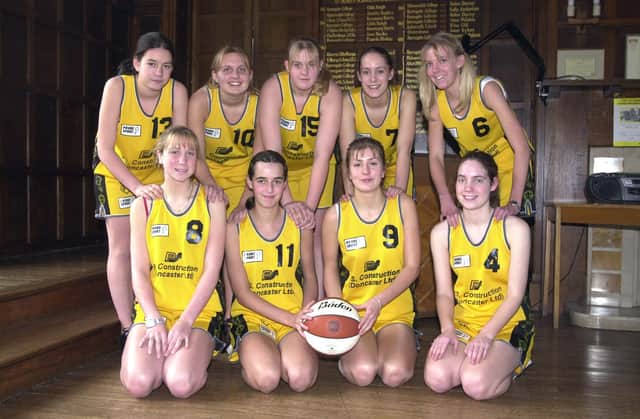 Which youngsters can you spot in these retro pictures from 20 years ago?  St Mary's School girls basketball team is, back row, from left) Yasmin Alloub, Jenny Ward, Terri Chandler, Victoria Foster and Rebecca Harrison; front, Emma Brocklehurst, Rachel Langan, Natalie Gyte and Louise Curran.
