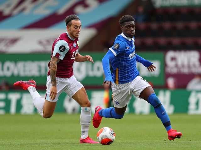 Brighton's Ivorian midfielder Yves Bissouma is valued at £8.2m by Wyscout.