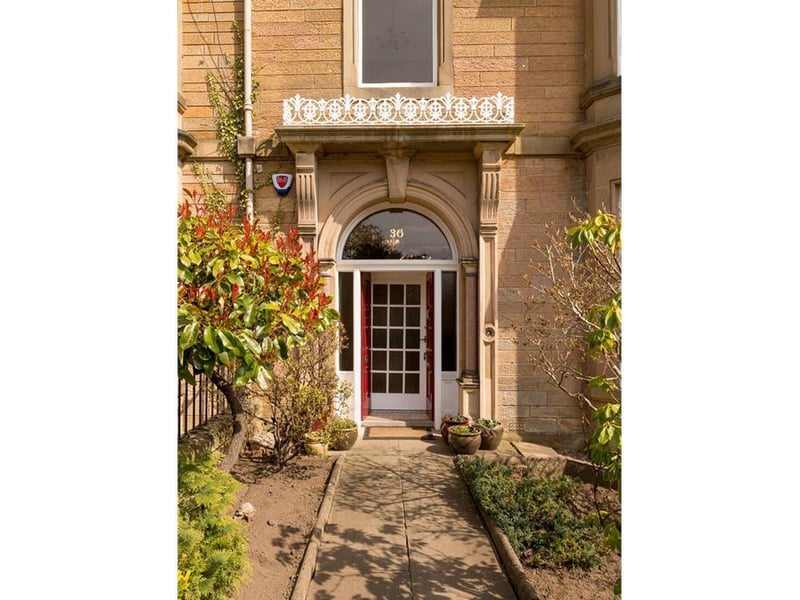 Front entrance.