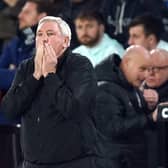 West Bromwich Albion manager Steve Bruce was left feeling down in his first match in charge after two goals from Billy Sharp gave Sheffield United a 2-0 win