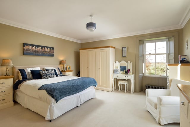There are five bedrooms at Arnbog - four double and a single
