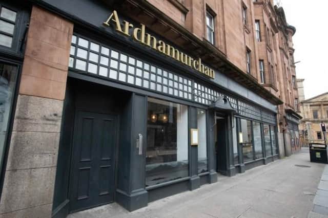 Glasgow's Ardnamurchan, on Hope Street, has offered a glimpse of what bars will look like when lockdown restrictions are lifted.