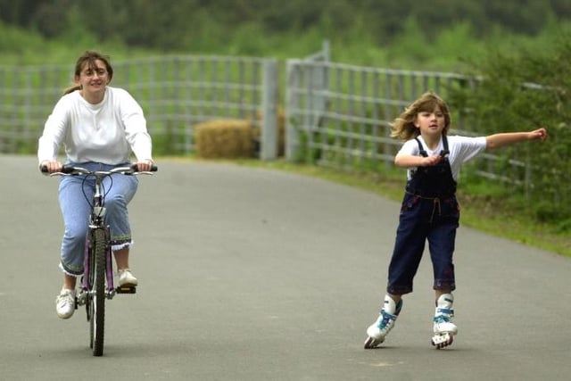 A sponsored roller skate and cycle took place in 2000 to raise money for the new park.