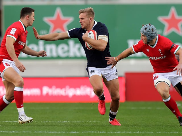 The Gloucester centre worked hard but found the going tough against a gifted and dynamic French backline. 5