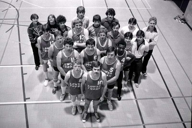 Mansfield Leisure Centre's basketball team from 40 years ago - did you play?