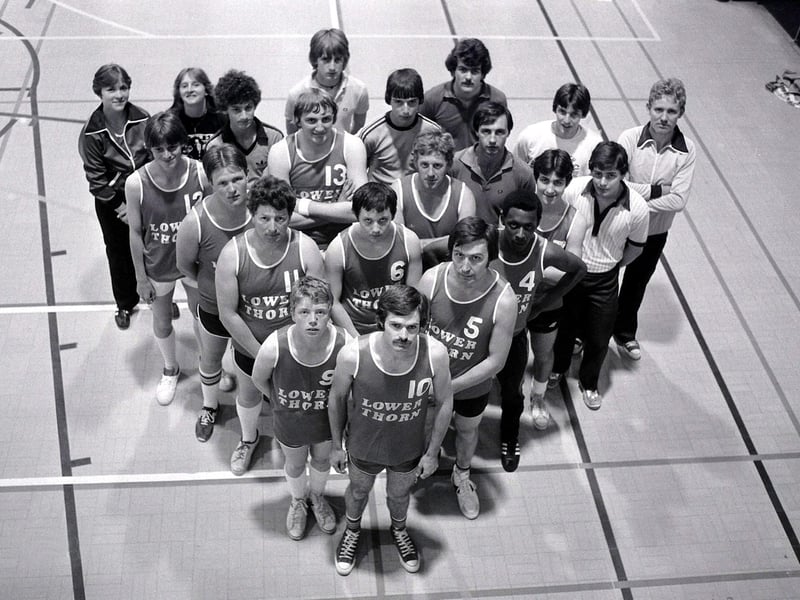 Mansfield Leisure Centre's basketball team from 40 years ago - did you play?