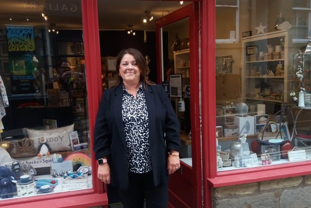 Fiona Nelson-van Loon, owner of Ruby Tuesday in Alnwick, has been urging the community to support local businesses.