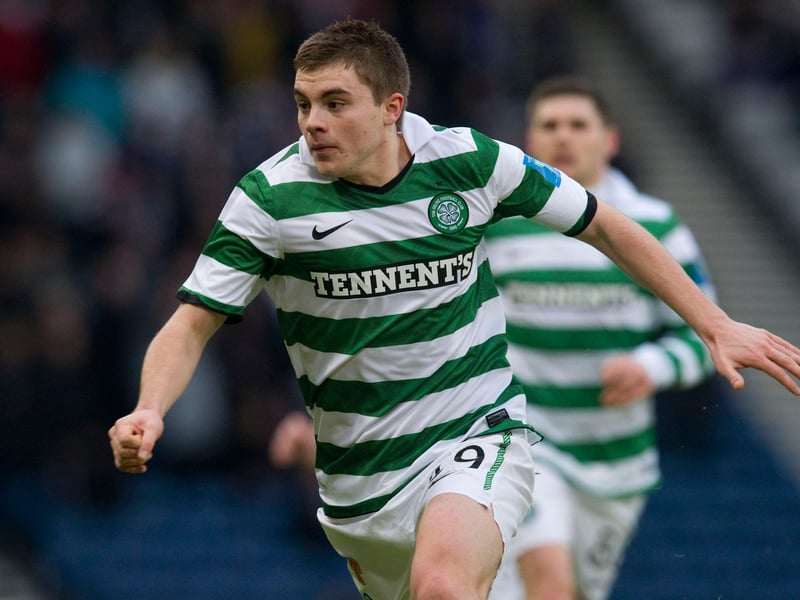 The long-serving Celtic winger won the SFWA Young Player award after making 42 appearances in season 2011-12, scoring nine goals, winning his first league title and earning his first Scotland caps