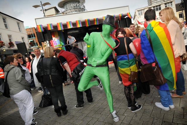 The Sunderland Pride 2012 Festival in Park Lane Sunderland. Were you there?