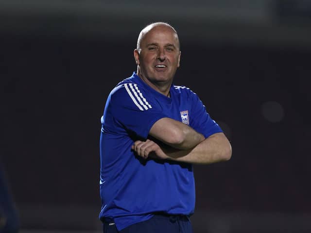 Ipswich Town manager Paul Cook thinks his side are the biggest and best in League One. (Photo by Pete Norton/Getty Images)