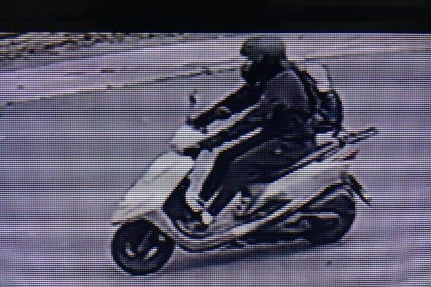 Pictured is an image previously released by South Yorkshire Police in their attempt to trace a hit-and-run scooter rider after pedestrian Brett Michael Smith was killed at the junction of Manor Road and Barnsley Road, Cudworth, Barnsley, in an accident.