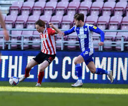 Who impressed for Sunderland at Wigan Athletic?
