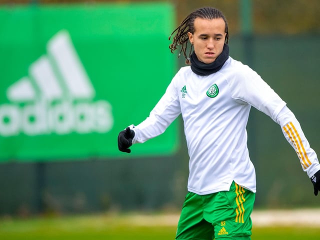Charged forward a lot from deep and was the best Celtic player of those who started the game.