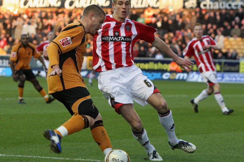 Joined United from Leeds when the Blades were in the Premier League, and played for Sunderland after leaving the Lane. Later had spells in Scotland and India, before joining Northern Premier League side Buxton in 2020. A year later he hung up his boots for good and became an agent. Good friends with Oli McBurnie