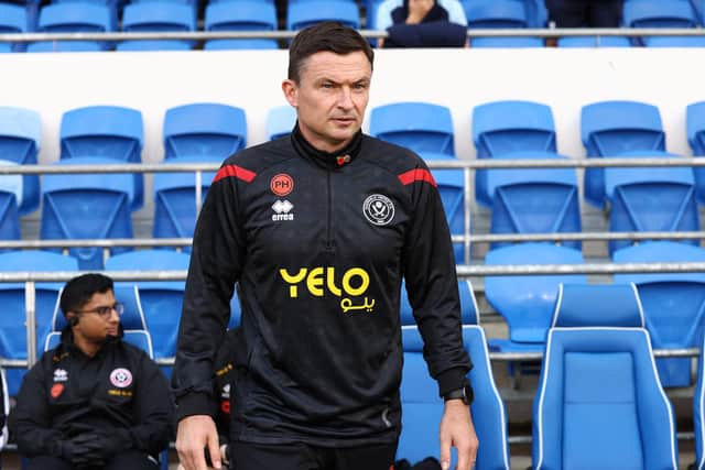 Sheffield United manager Paul Heckingbottom is impressed by his squad's resiliance: Darren Staples / Sportimage