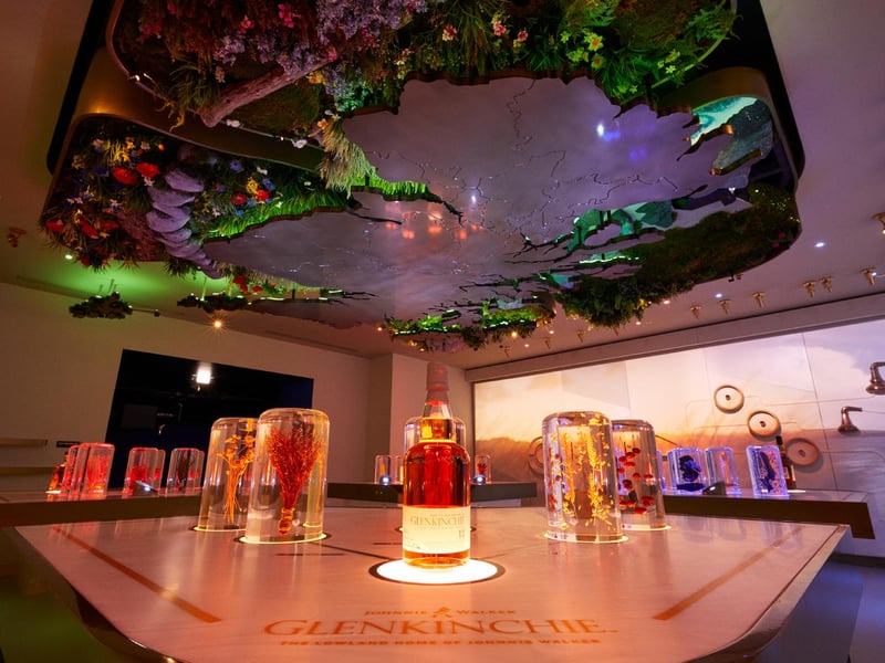 With more than 800 flavour combinations available in the dispensation systems, one person could visit Johnnie Walker Princes Street every day for more than two years and not have the same experience twice.