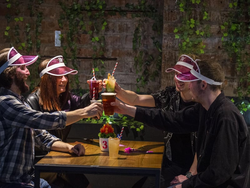 Revellers enjoy alcohol indoors at Foreplay, on Picardy Place, Edinburgh, after restrictions were relaxed on Monday.