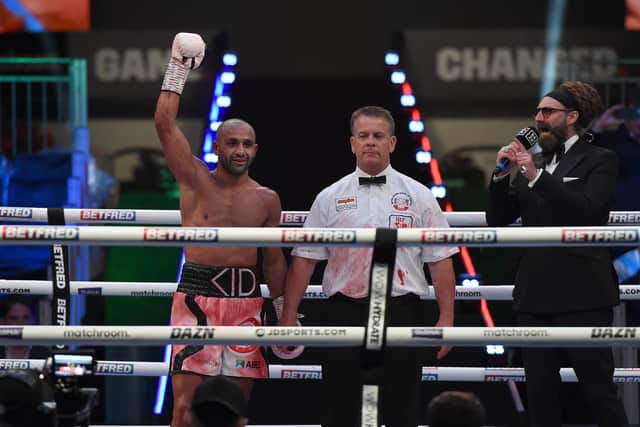 Sheffield’s Kid Galahad has his eyes set on becoming a two-weight world champion after confirming he will move up to fighting at super featherweight level (photo by Leigh Dawney/Getty Images)