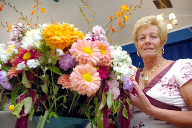 Back to 2007 for this flower show at the welfare hall in Horden. Remember it?