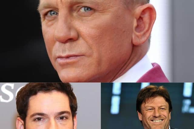 Readers at The Star have shared their suggestions for the best actors and celebrities from in and around Sheffield to play 007 in the next James Bond movie to replace Daniel Craig, including Sean Bean and Tom Ellis. Pictures: Getty Images.