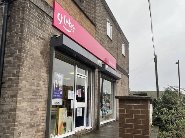 The St Luke's Stocksbridge shop is set to move