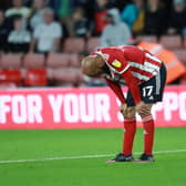 Despair for David McGoldrick after United’s opening-day defeat: Simon Bellis / Sportimage
