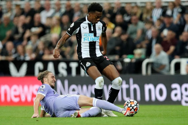 Newcastle’s only summer signing was pictured wearing a protective boot earlier this week. His current injury status is unknown at the minute but if he’s deemed fit enough to play, there’s no doubt he will be in the starting line-up. (Photo by Ian MacNicol/Getty Images)