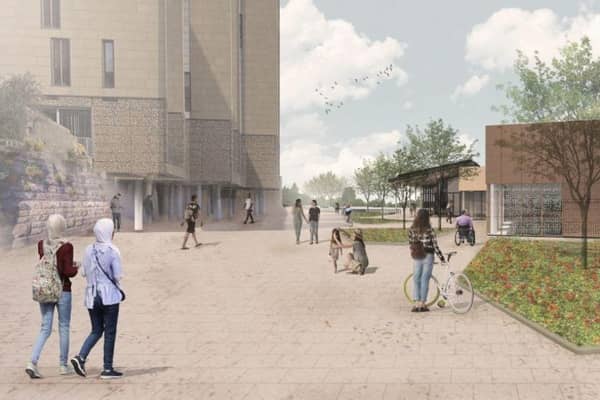The £23M project will regenerate the area around County Way and the Digital Media Centre in Barnsley's town centre.