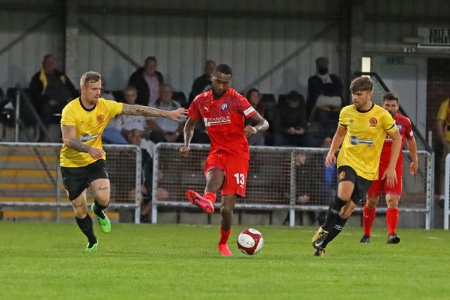 Gave a good account of himself in his first appearance against Belper, including finding the net. Wasn't as effective against Alfreton but he needs more minutes and time to adjust to his teammates.