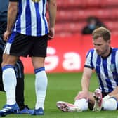 Tom Lees' Sheffield Wednesday season is probably over according to Jamie Smith. (Pic Steve Ellis)