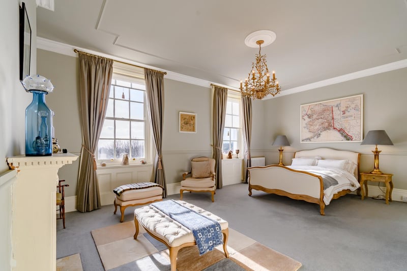 This beautiful suite is one of five bedrooms in the property