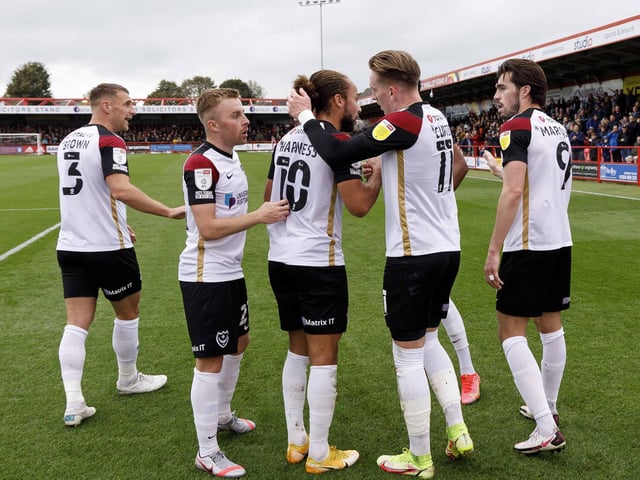 Continue reading to see how Pompey's own players are priced and how likely they are to lift the League One golden boot at the end of the season.   Picture: Daniel Chesterton/phcimages.com