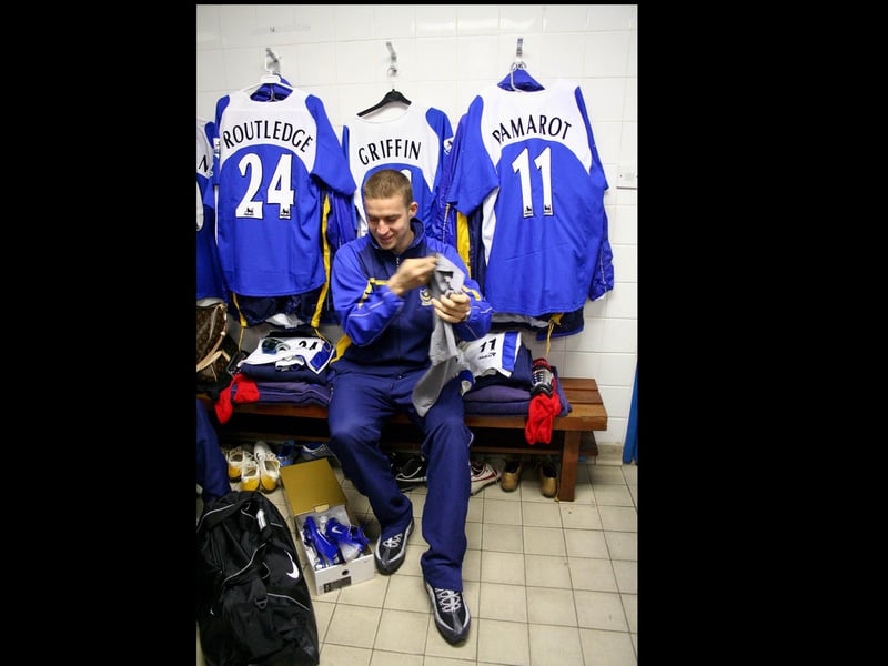Sean Davis takes stock of some new boots. Picture: Habibur Rahman