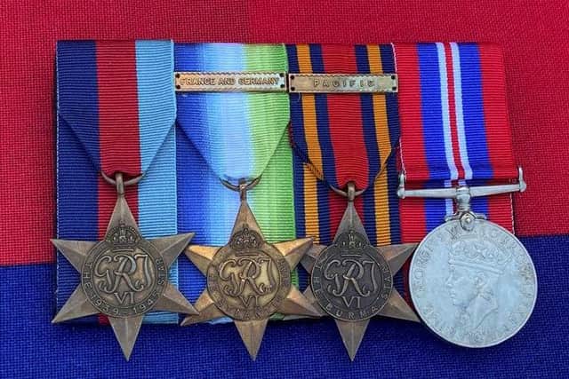 He was awarded four medals for his service on Friday May 29, to replace the ones that were stolen.