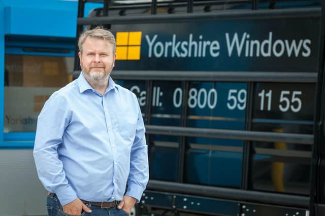 Yorkshire Windows MD Ian Chester is looking to expand his workforce to meet demand